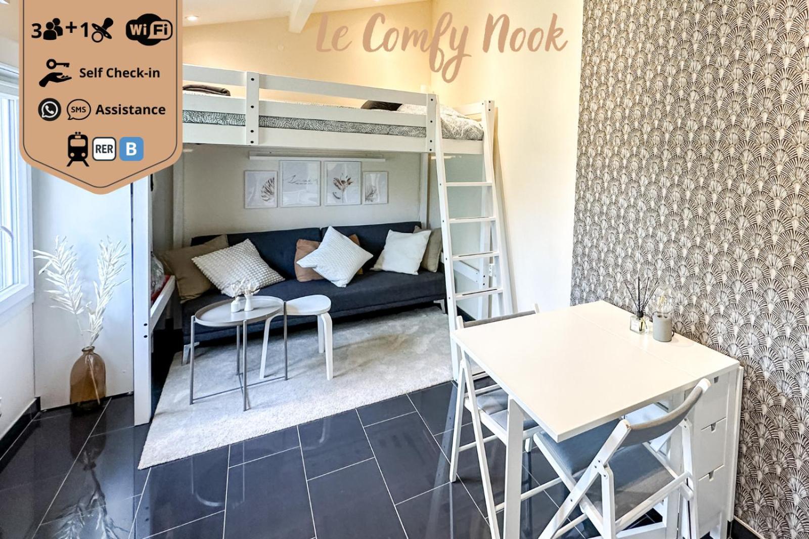 Le Comfy Nook - Tiny House Paris Cdg Disneyland วิลล์ปาริซีส์ ภายนอก รูปภาพ